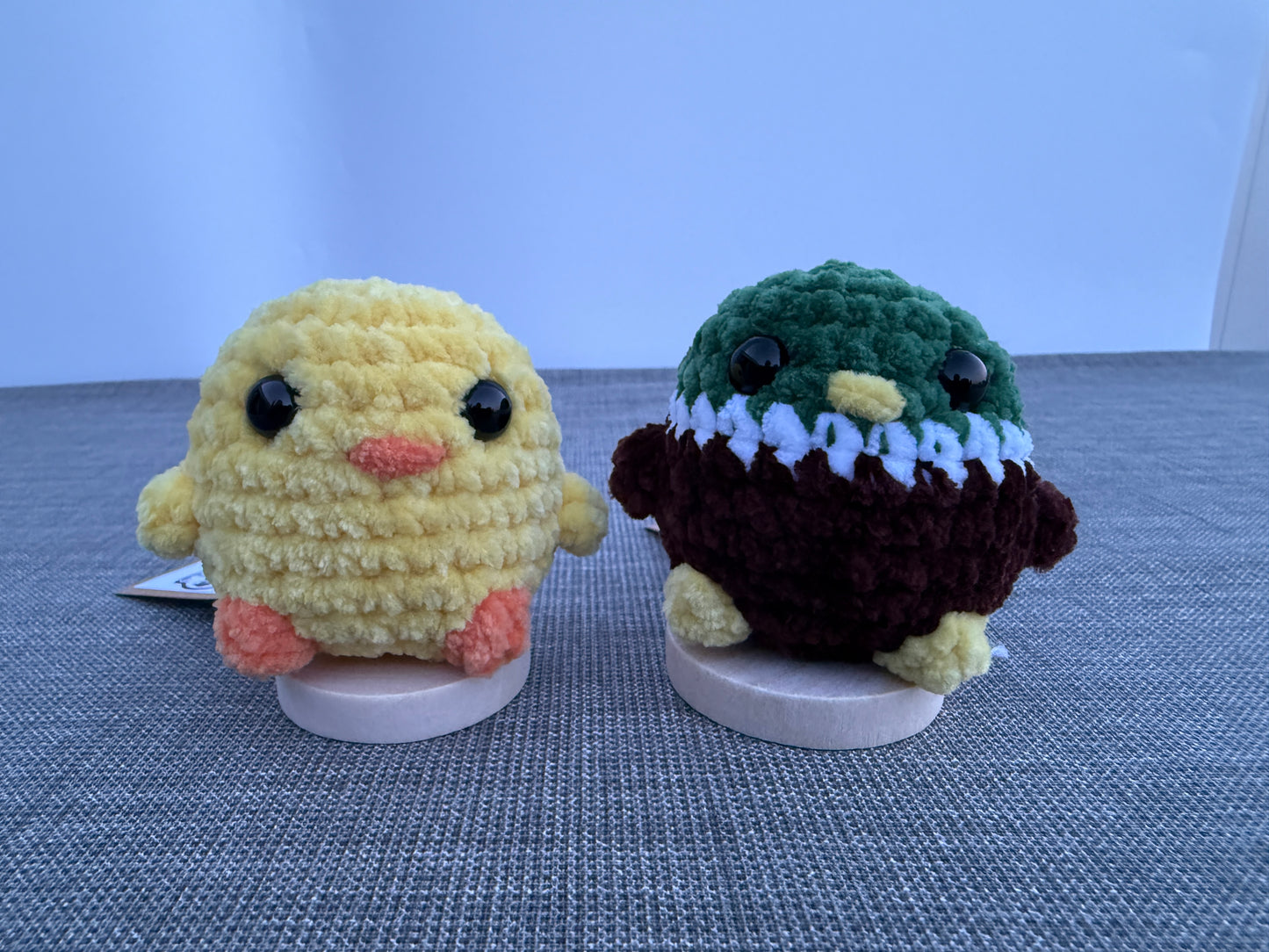 Plüschtier "Ente & Küken" Stofftier Amigurumi