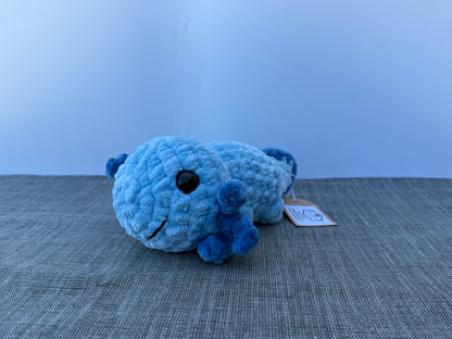 XXL Plüschtier "Axolotl" Stofftier Amigurumi