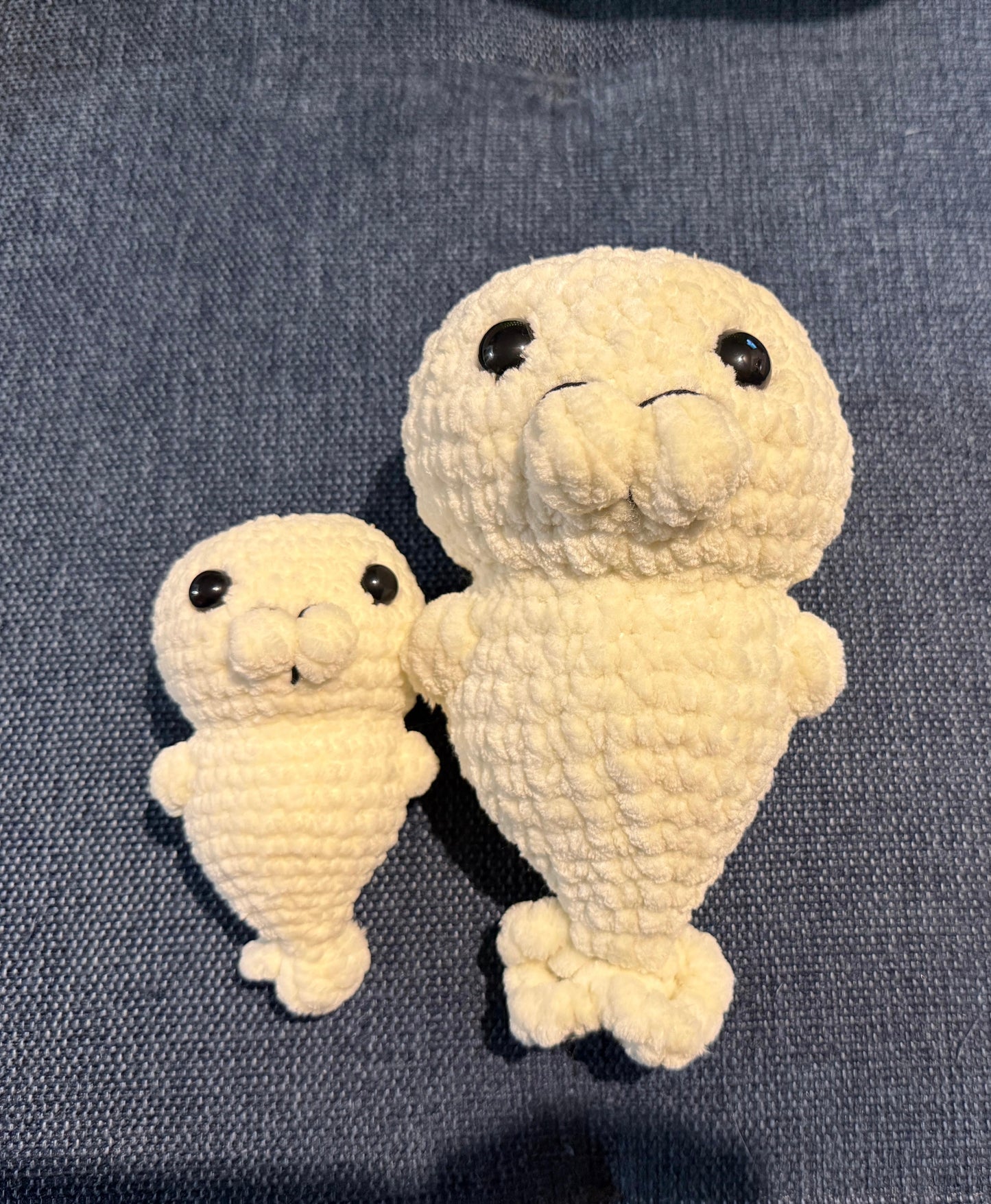 XXL Plüschtier "Robbe" Stofftier Amigurumi