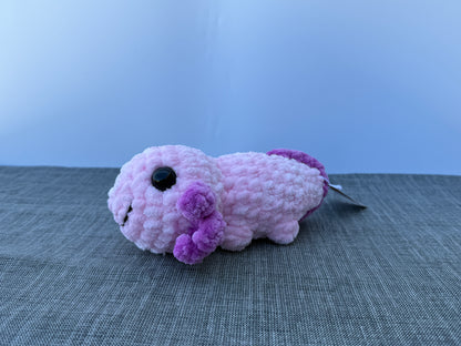 XXL Plüschtier "Axolotl" Stofftier Amigurumi