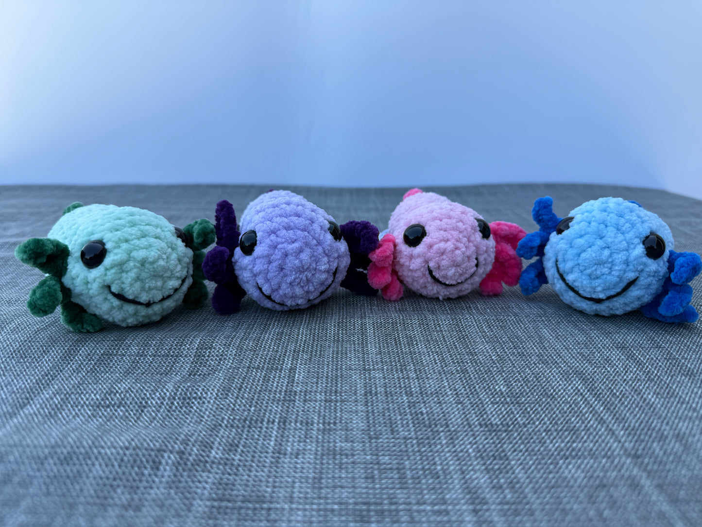 Plüschtier "Axolotl" Stofftier Amigurumi