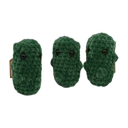 Plüschtier "Gurke / Christmas Pickle" Stofftier Amigurumi