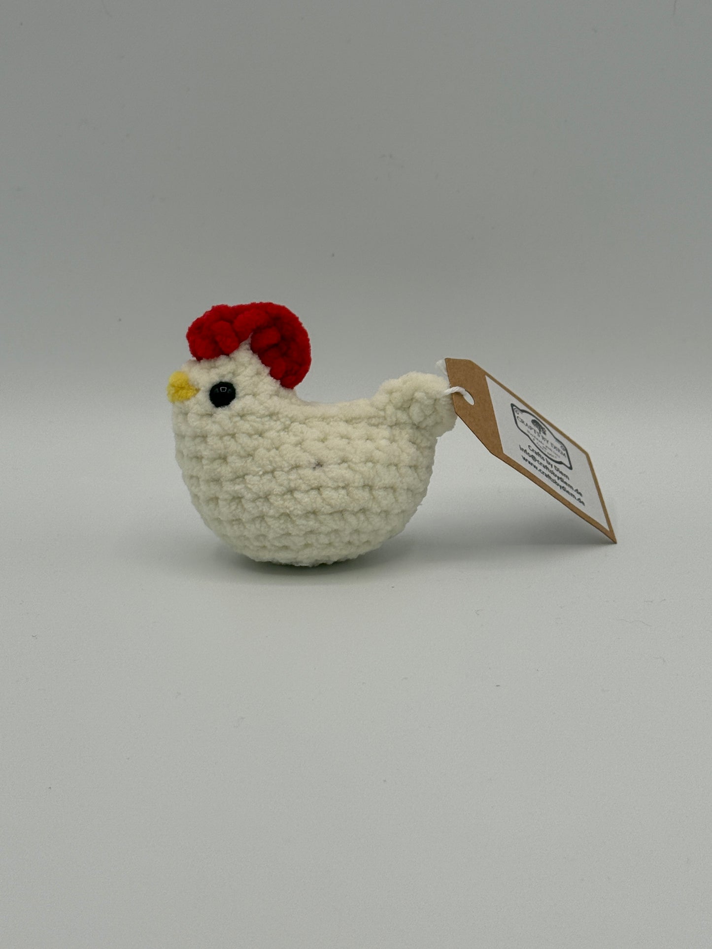 Plüschtier "kleines Huhn" Stofftier Amigurumi